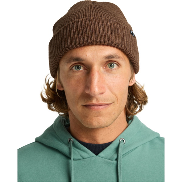 2025  Billabong   Männer  Arcade Skull Fit Cuffed Beanie ABYHA00512  Dark Cedar